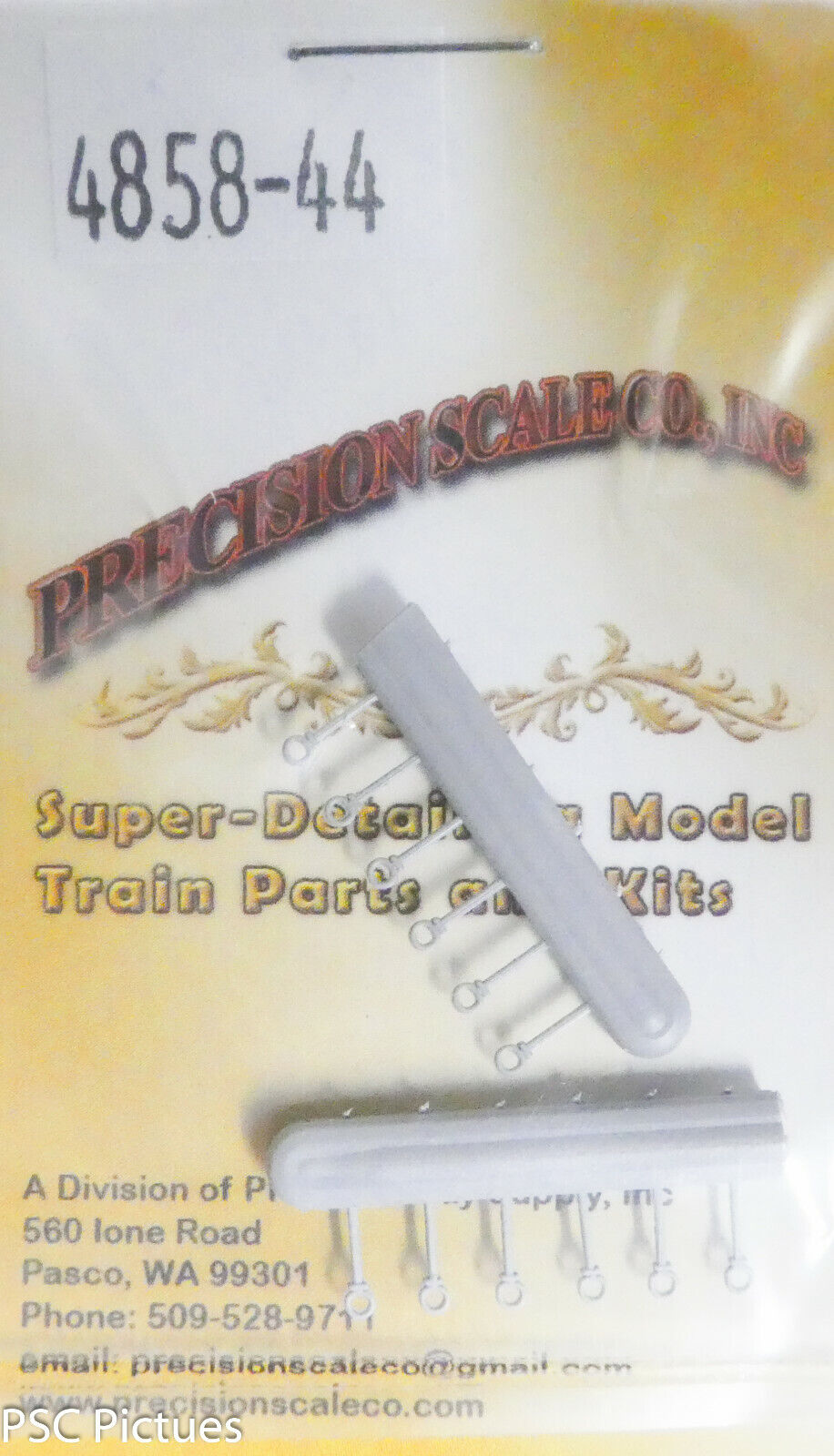 Precision Scale #4858.44 Lift Rings, Small, .024" Dia. Core (Plastic Parts 12)