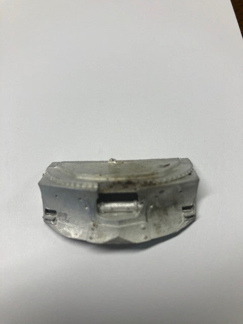 Details West HO #160 Snow Plow F and E unity type (White Metal) 1:87th Scale