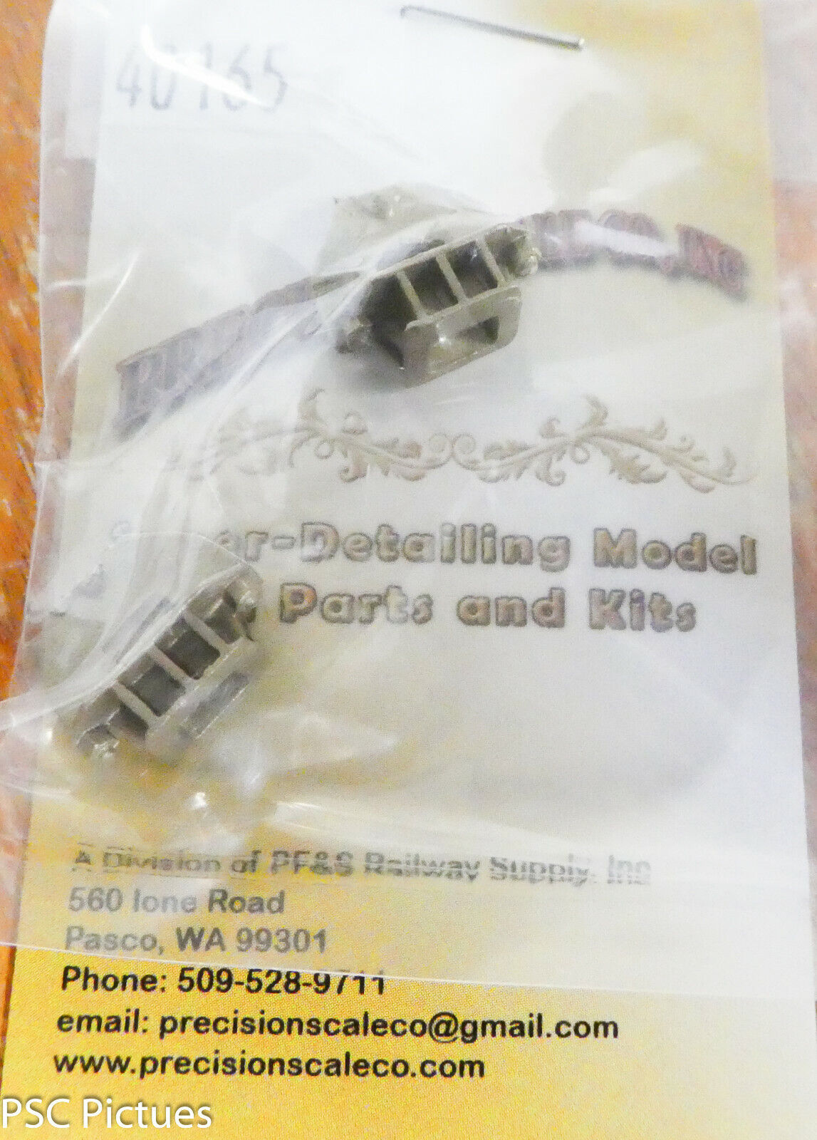 Precision Scale O #40165 Coupler Pockets (Brass Castings) O Scale / 1:48th Scale