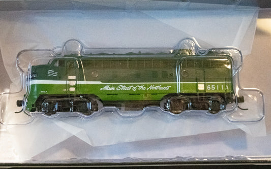 Intermountain Railway #69233D-03 Northern Pacific Loewy F7A Locomotive No. 6511A
