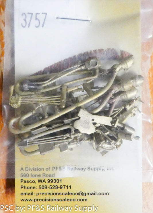 Precision Scale HO #3757 UP Big Boy/Challenger & Large Articu. Cab Interior Kit