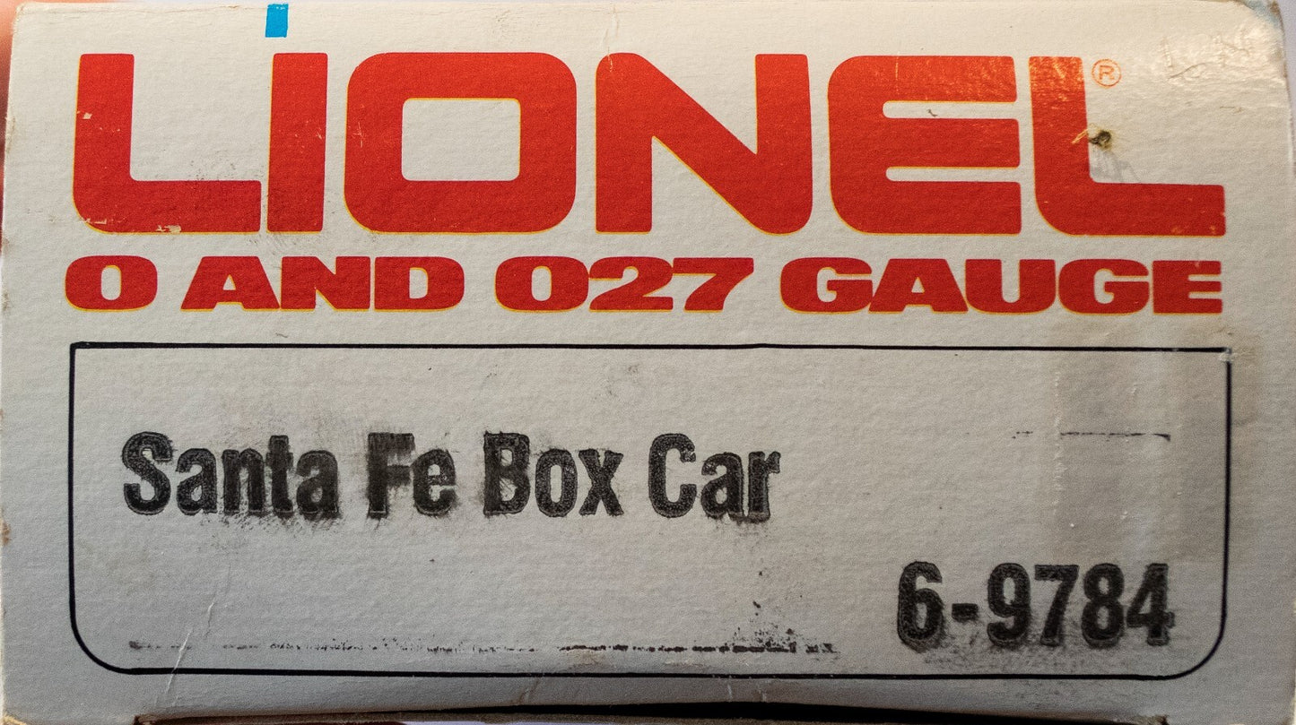 Lionel O Scale (Used) #6-9784 Santa Fe Box Car