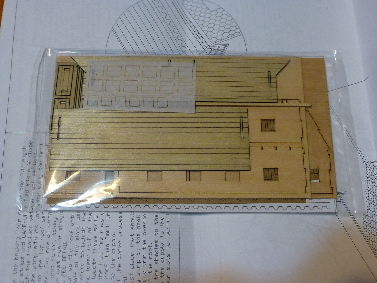 American Model Builders, Inc #619 Country Barn Kit (Laser Kit)