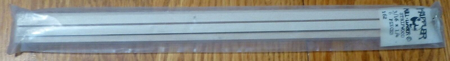 Kappler Mill Lumber Co. #162 (3/16 x 1/4" x 12") Stripwood (6 Pieces in Package)