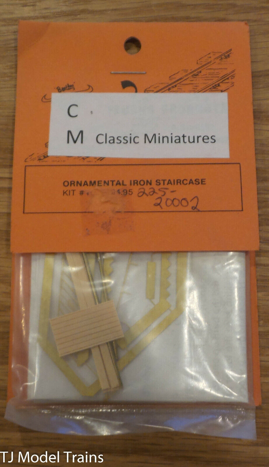 Classic Miniatures #225-20002; Ornamental Iron Staircase