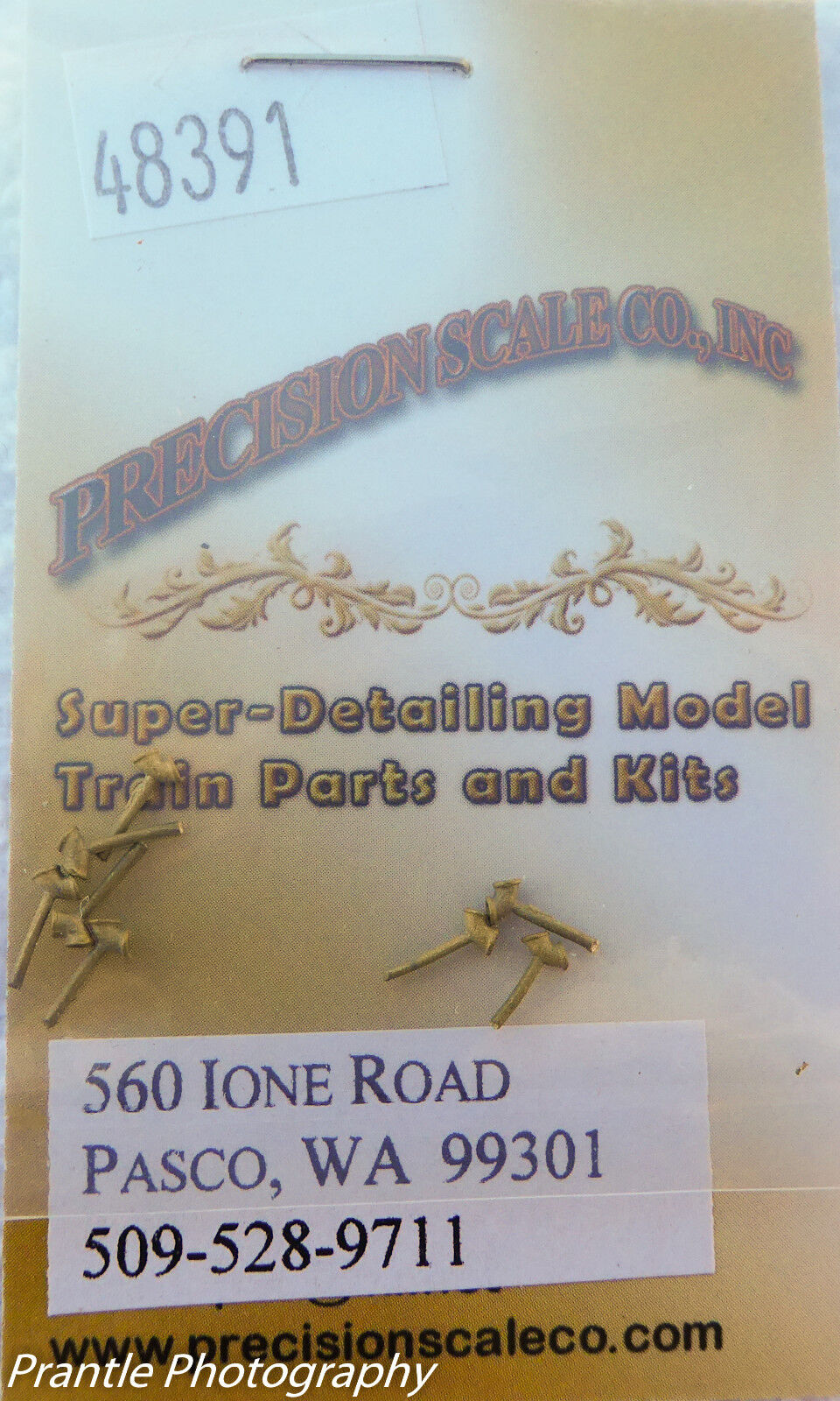 Precision Scale HO #48391 Elbow (.032") Pkg 8