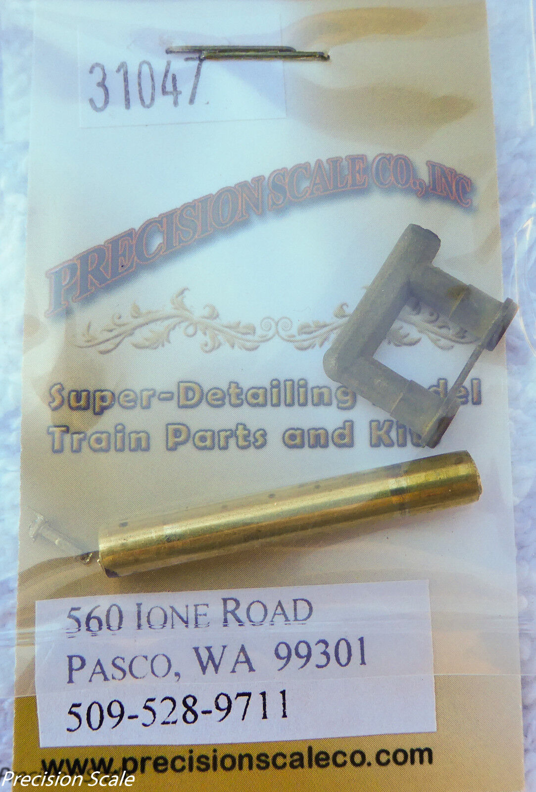 Precision Scale HO #31047 Tank, Air, 16" dia HO, 12" dia S