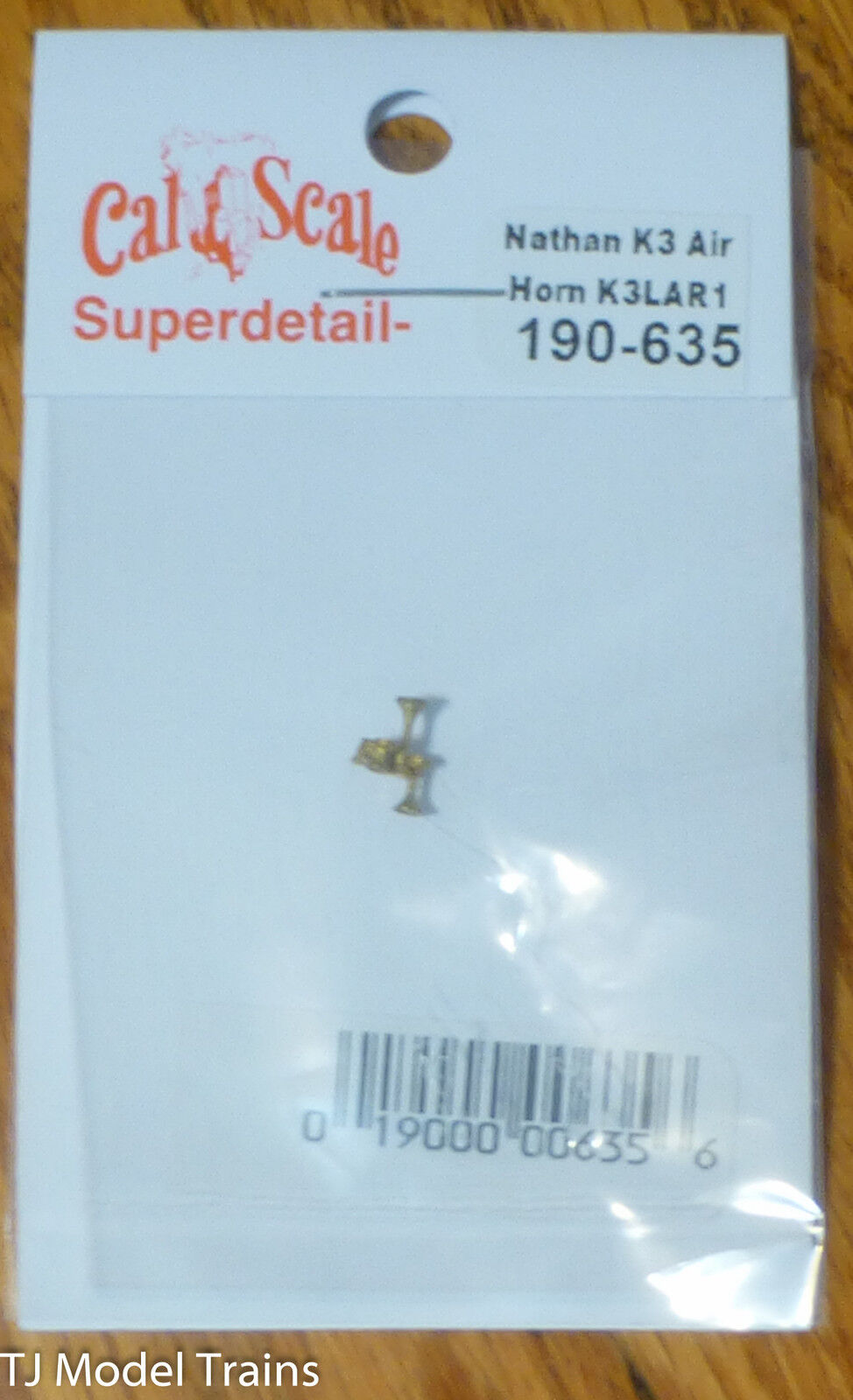 Cal-Scale #635 Nathan K3 Air Horn K3LAR1 (HO Scale) Brass Casting