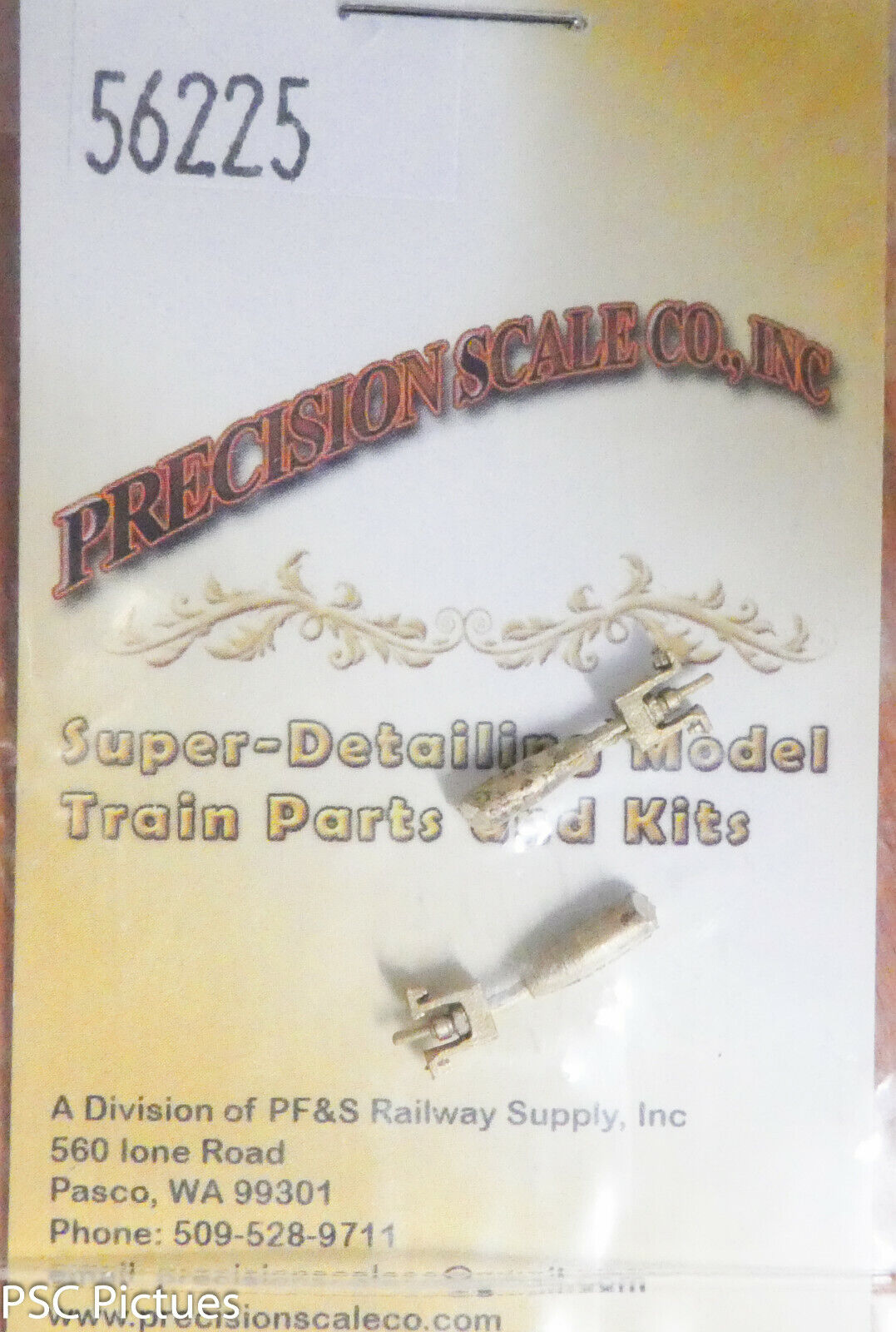 Precision Scale O #56225 Bracket, for: Bell (Brass Casting) 1:48th Scale