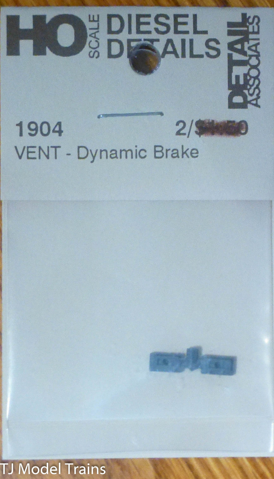 Detail Associates HO #1904 Air Vent -Dyn Brake