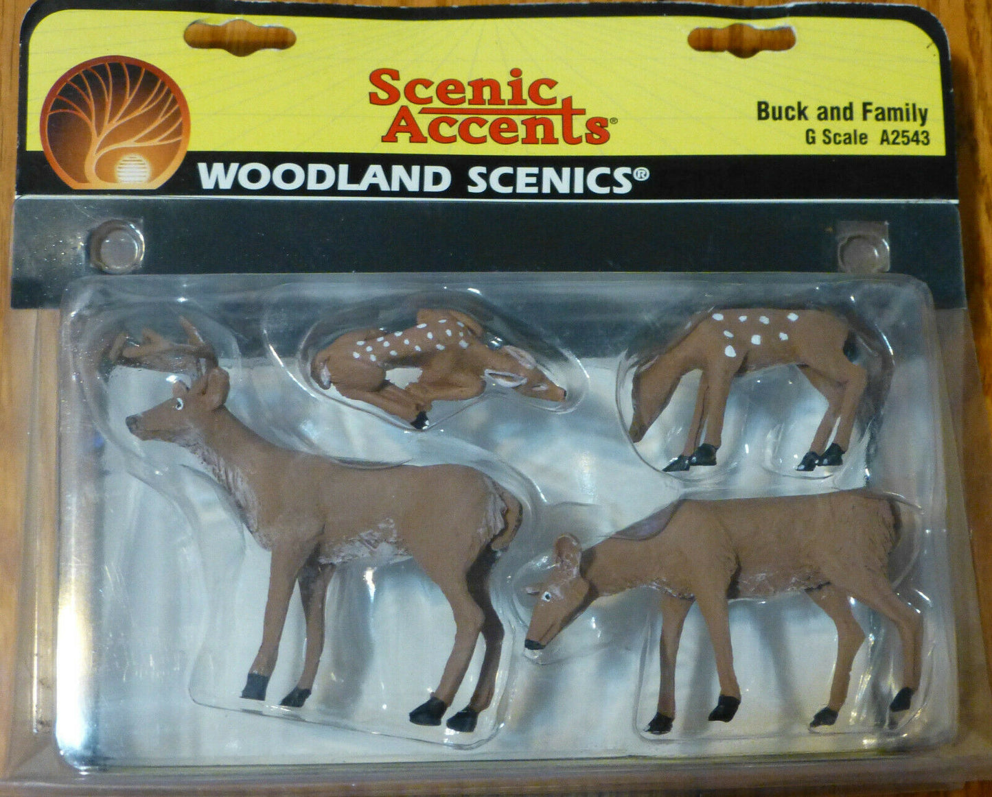 Woodland Scenics G Scale #2543 Buck & Family (1:24th Scale) Deer