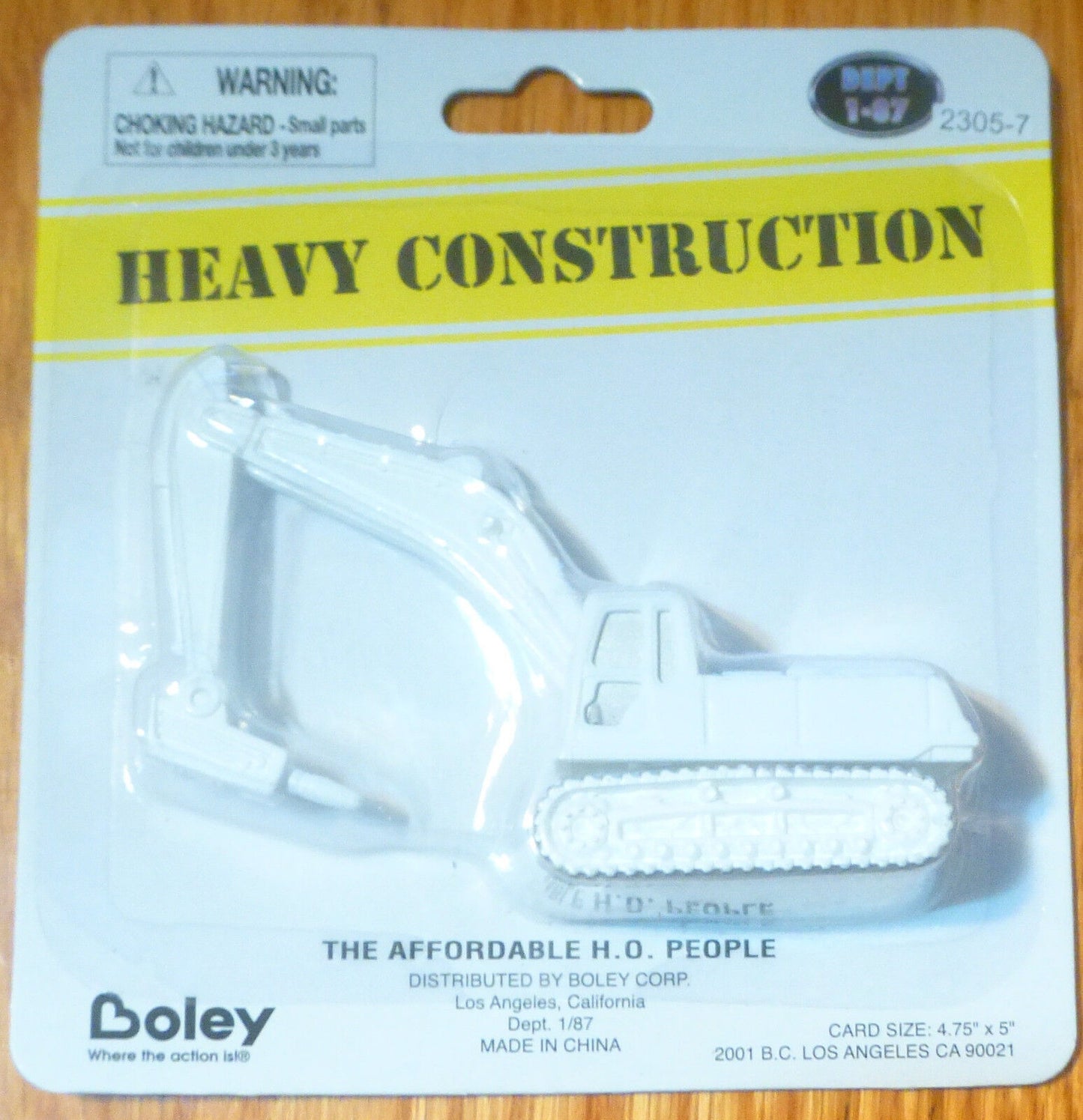 Boley HO #185-23057 Concrete Breaker (Pneumatic Jackhammer on Crawler) -- white