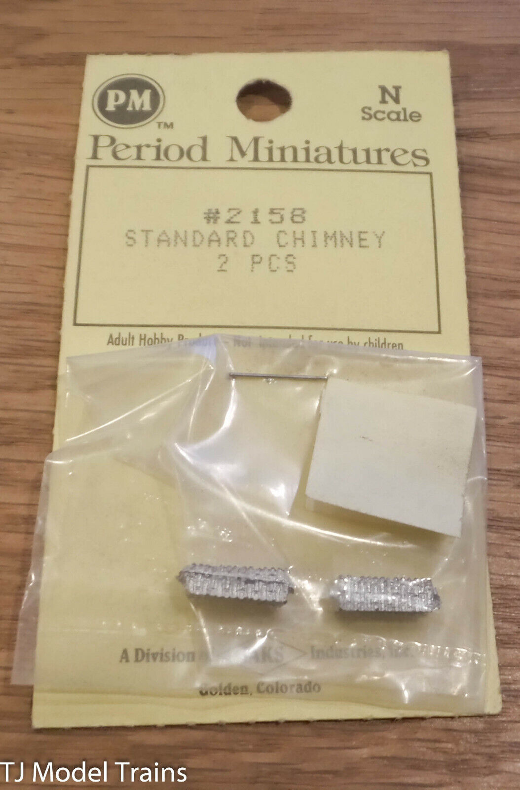 Period Miniatures N #2158 STANDARD CHIMNEY 2 PCS