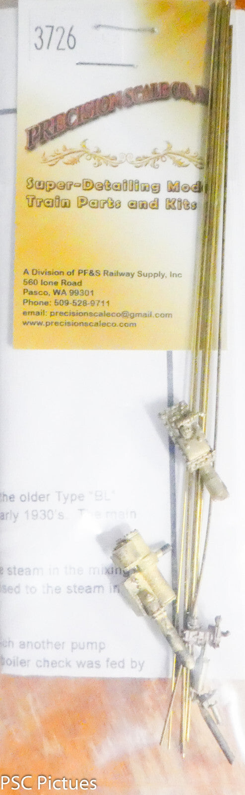 Precision Scale HO #3726 Worthington Feedwater System Type SA, w/Plumbing