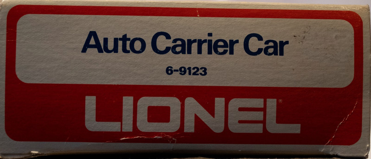 Lionel O Scale #6-9123 N&W Trailer Train Auto Carrier Car