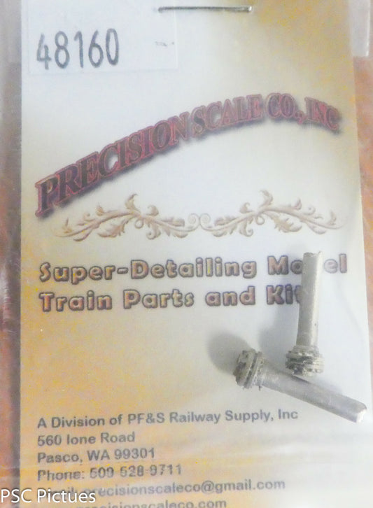 Precision Scale HO #48160 Packing Gland, Steam, Round, Double Flange, .095"