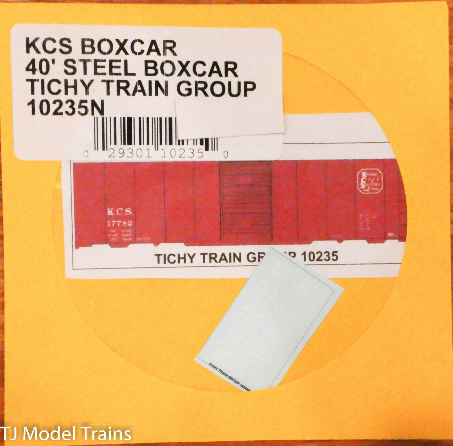 Tichy Train Group Decal #10235N KCS 40' Steel Boxcar (Decal)