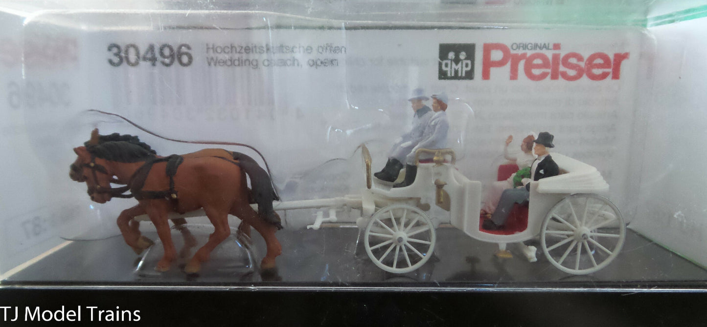 Preiser HO #30496 Wedding coach, open