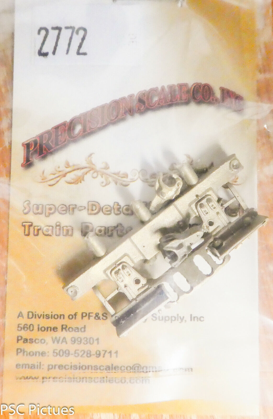 Precision Scale HO #2772 Pilot, C&O Heavy, (Brass Kit)