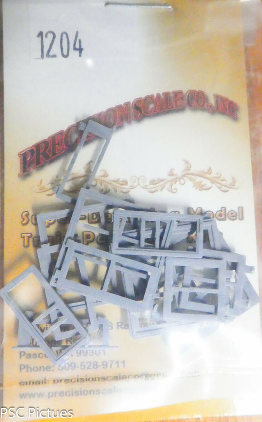 Precision Scale O #1204 Windows, K-27/28, Cab, Working, (Plastic Parts)