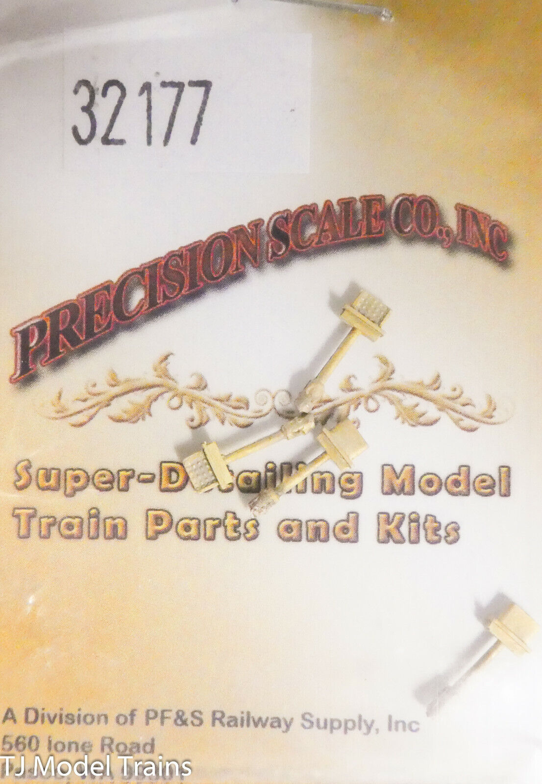 Precision Scale HO #32177 Steps, Boiler, Recessed into Lagging Type (Brass Parts