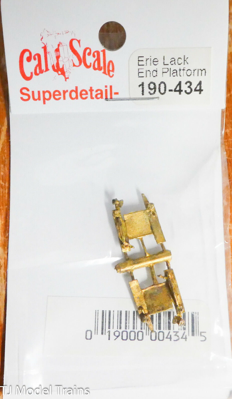 Cal-Scale #434 Erie Lack End Platforms (HO Scale) Brass Casting