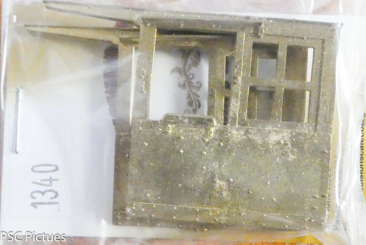 Precision Scale On3 #1340 Cab Sides, for: D, C-16, On3 (Brass Casting)
