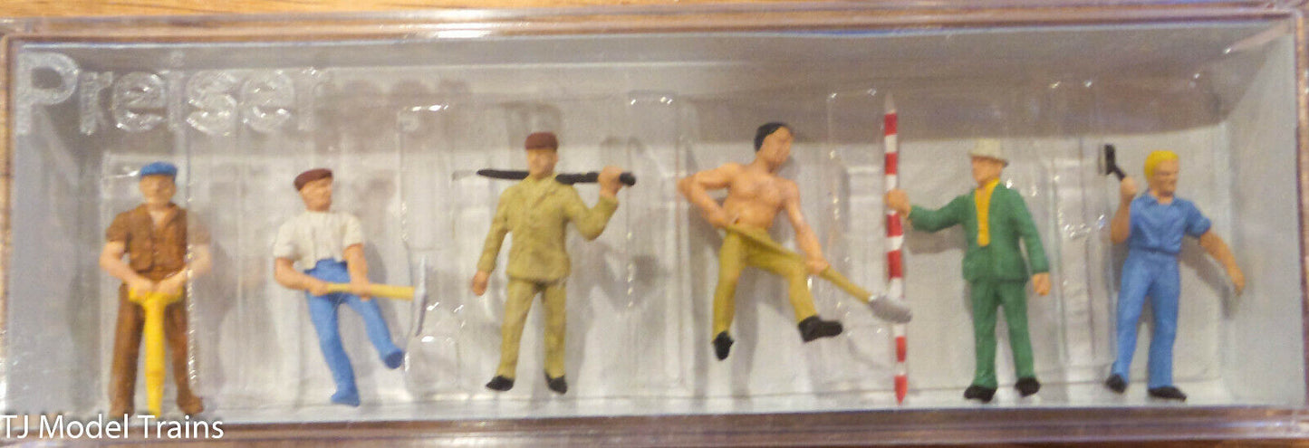 Preiser HO #14030 Road Workers (Figures)