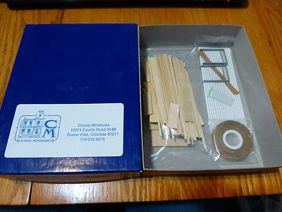 Classic Miniatures HO #39001D Col. Mid. Gaggage House / Ute Park Kit form