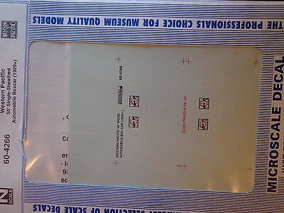 Microscale Decal N #60-4266 WP Box Car - Wood - Single-Sheathed - 50'