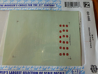 Microscale Decal N #60-446 M-K-T Freight Car - Assorted