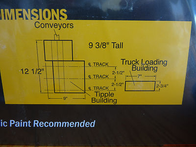 Walthers Cornerstone HO #933-3017 New River Mining Company (KIT) Plastic