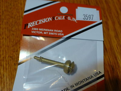 Precision Scale HO #3597 Stack, Early "Mushroom" Gerlinger Type (Brass Casting)