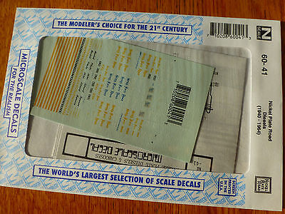 Microscale Decal N #60-41 NKP Diesels -