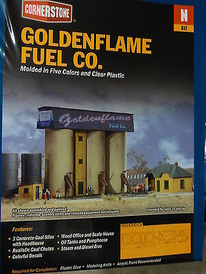 Walthers Cornerstone N #3246 Goldenflame Fuel Co. -- Kit