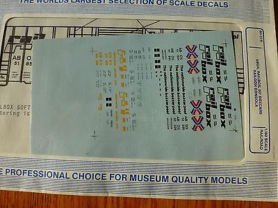 Microscale Decal N #60-316 50' Single Door Box Car & Gondolas Decal Set - RailB