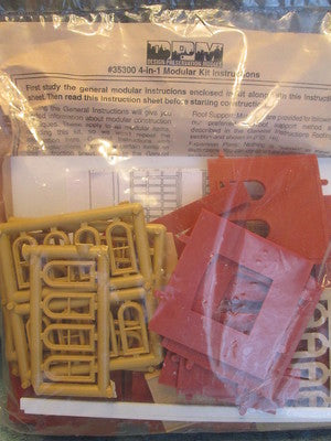 DPM HO #243-35300 Modular Building System(TM) -- Four-in-One #2 - Kit