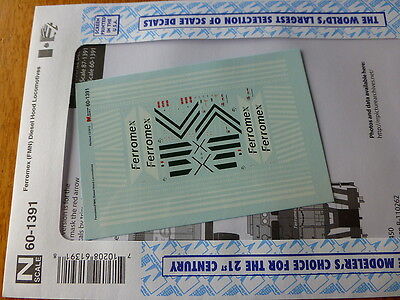 Microscale N #60-1391 Ferromex (FMN) Diesel Hood Locomotives