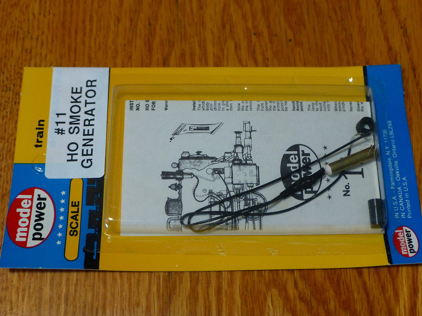 Model Power HO #11 Smoke Generator kit for Steam Locomotives