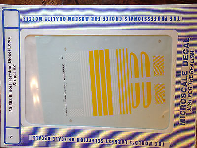 Microscale Decal N #60-652 IT Diesels- Striping
