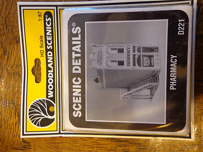 Woodland Scenics HO #221 - Pharmacy