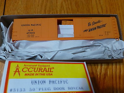 Accurail HO #5133 Union Pacific (50' Plug Door Boxcar) Kit Form