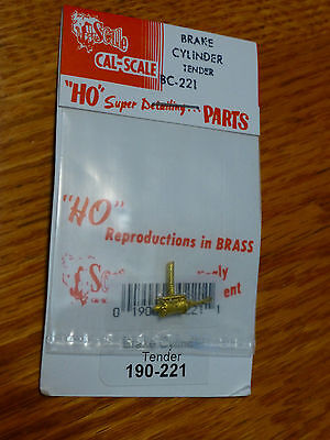 Cal-Scale HO #221 Brake Cylinder for Tender (Brass)