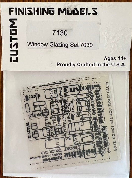 Custom Finishing HO #7130 Window Glazing Set 7030