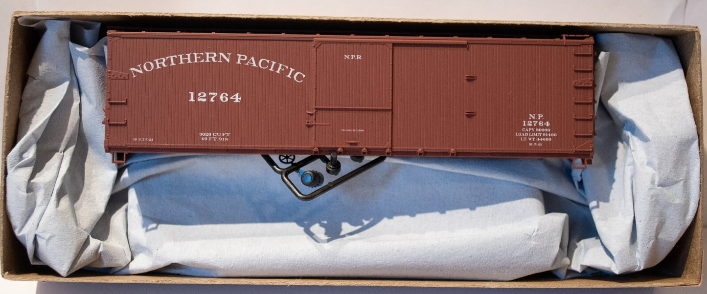 Accurail #8144 (3-Pack) 40' Wood Boxcars and Wood Reefer Set - Kit -- Northern P