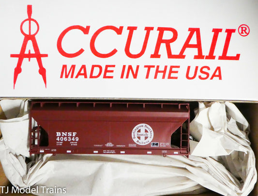 Accurail #81391 (Rd #406349) BNSF - 2-Bay ACF Hopper (Plastic Kit) NEW