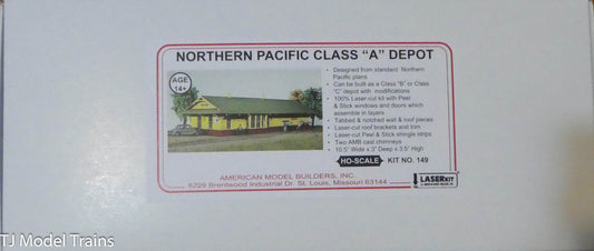 American Model Builders HO #149 Northern Pac. Class "A" Depot