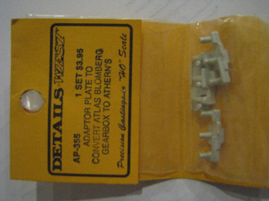 Details West HO #355 Adaptor Plate Convert Atlas Blomberg Gearbox To Atherns