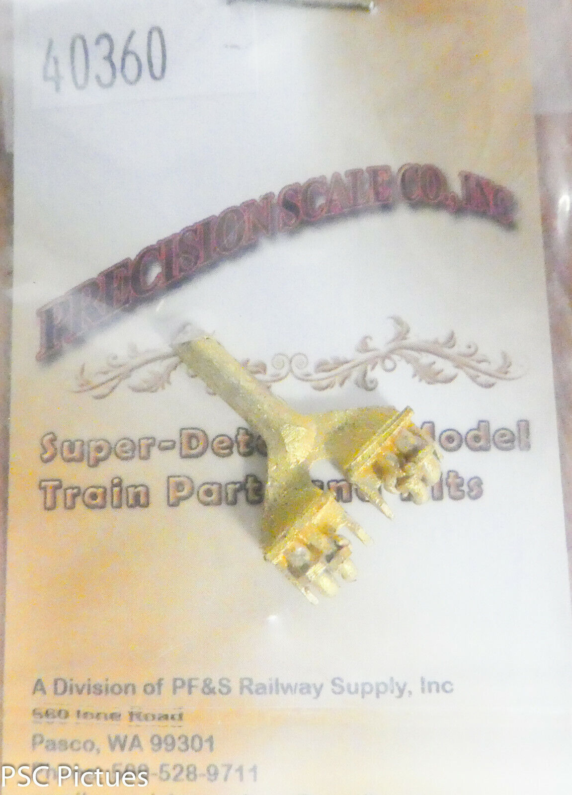 Precision Scale O #40360 Piping, After-Cooler Front, Right Side, UP Challenger