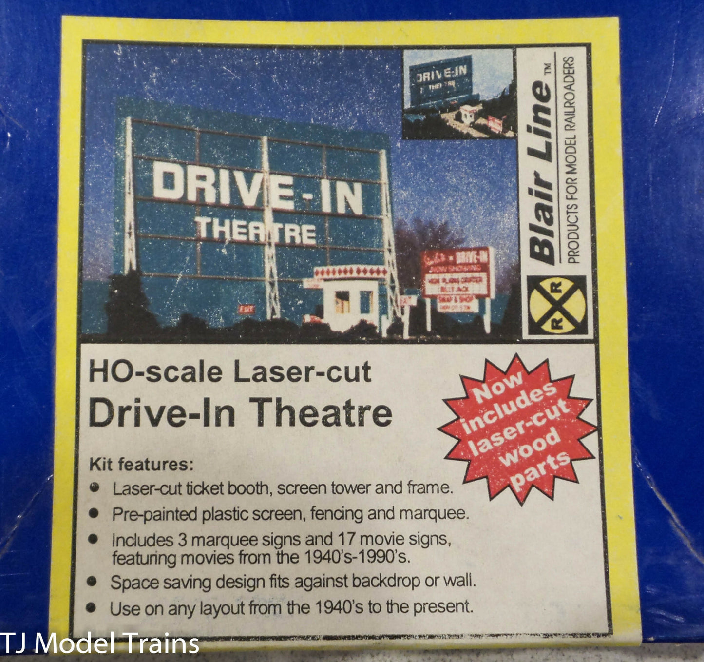 Blair Line: Ho-Scale #168 Drive-In Theatre